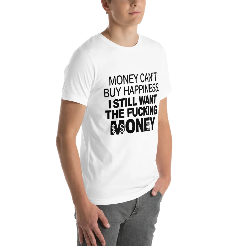 I STILL WANT THE MONEY, seen from behind