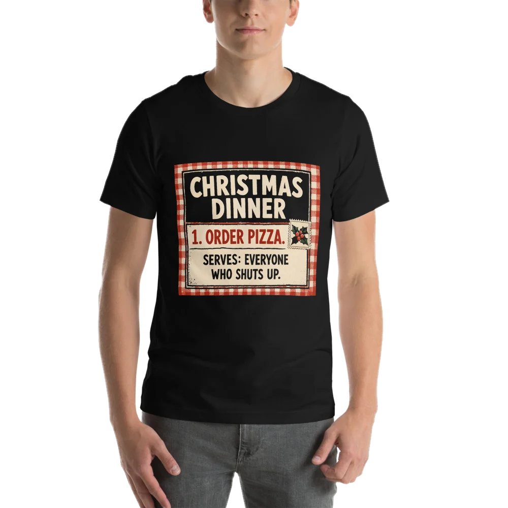 Christmas Dinner: Order Pizza