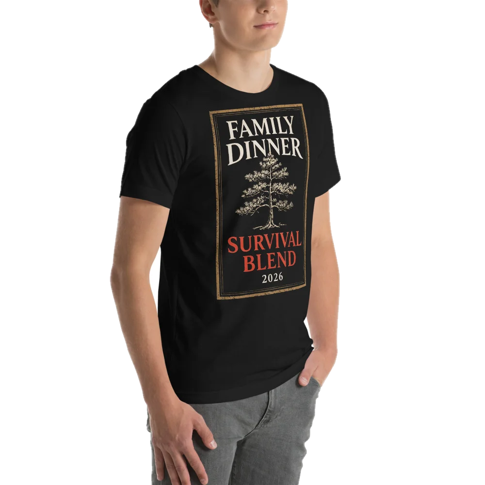 Family Dinner Survival Blend, seen from behind