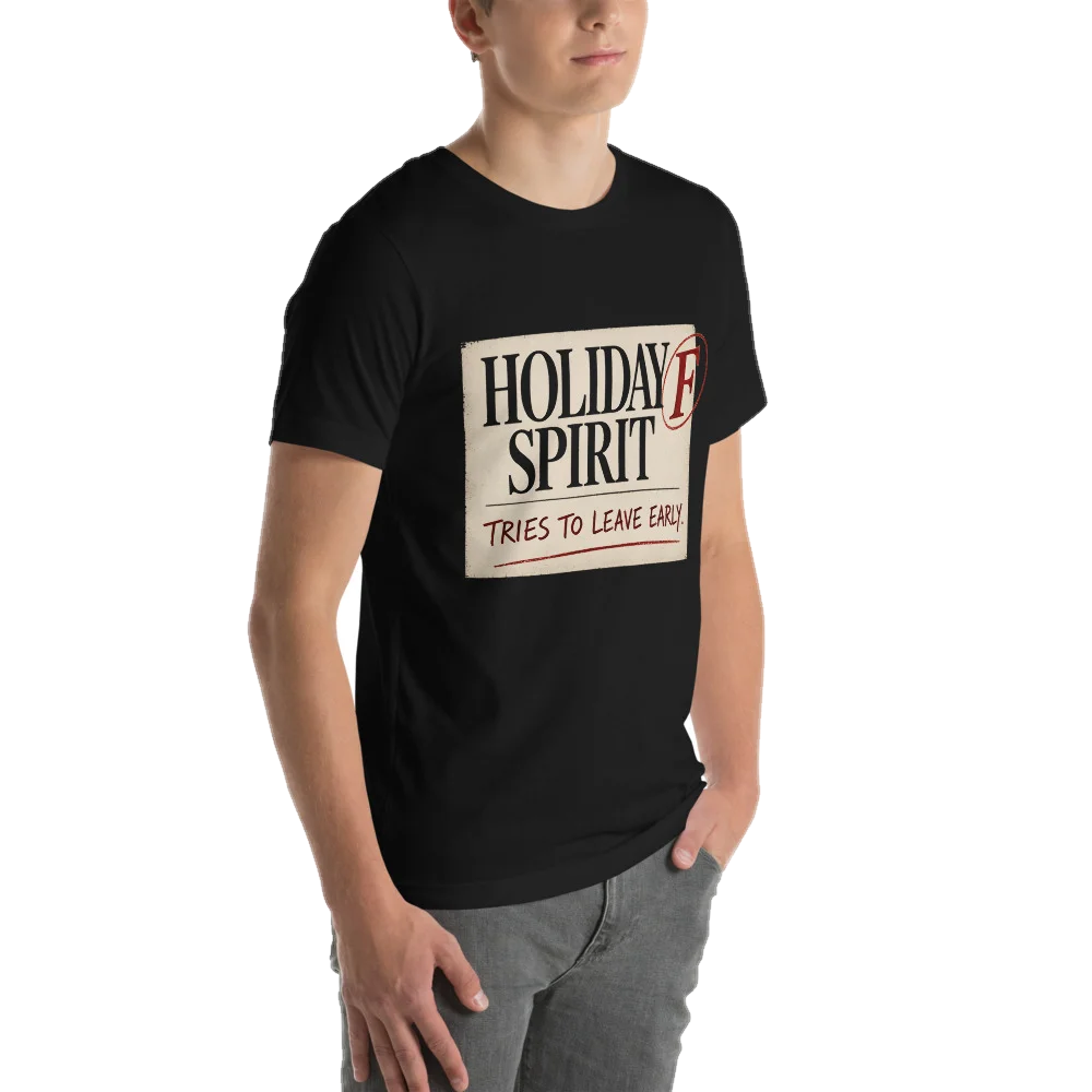 Holiday Spirit: F, seen from behind