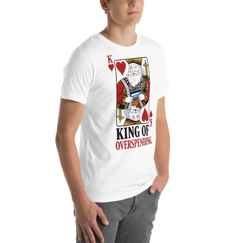 King of Overspending, seen from behind