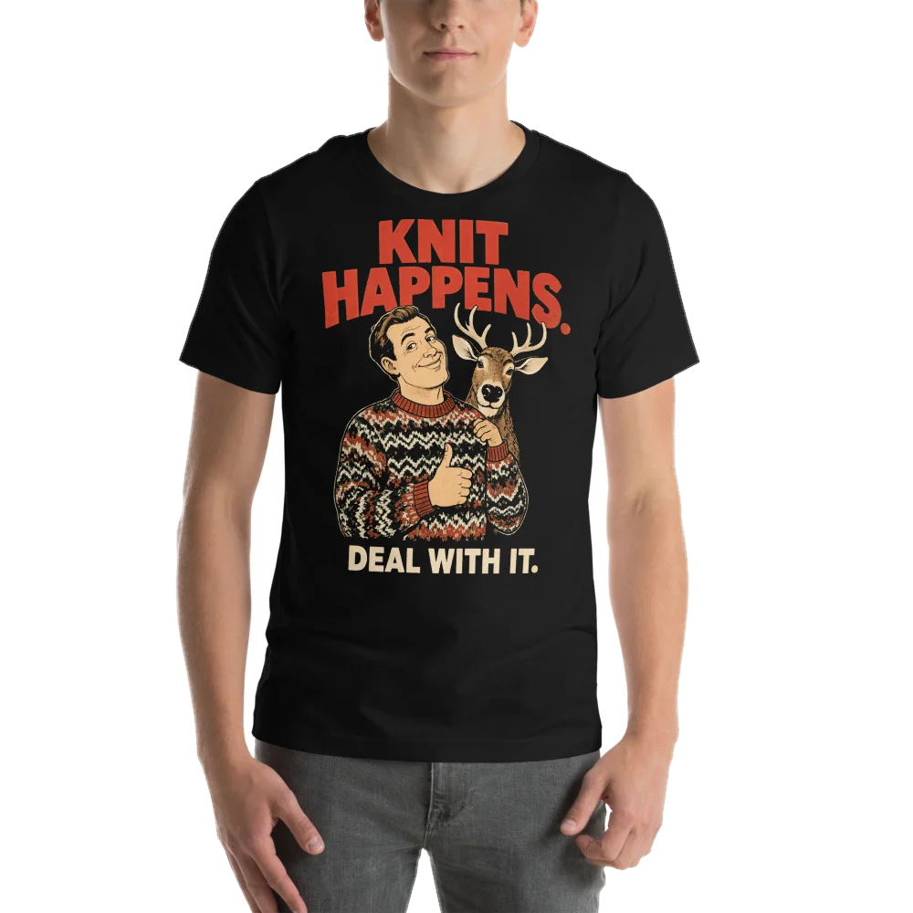 Knit Happens. Deal With It.