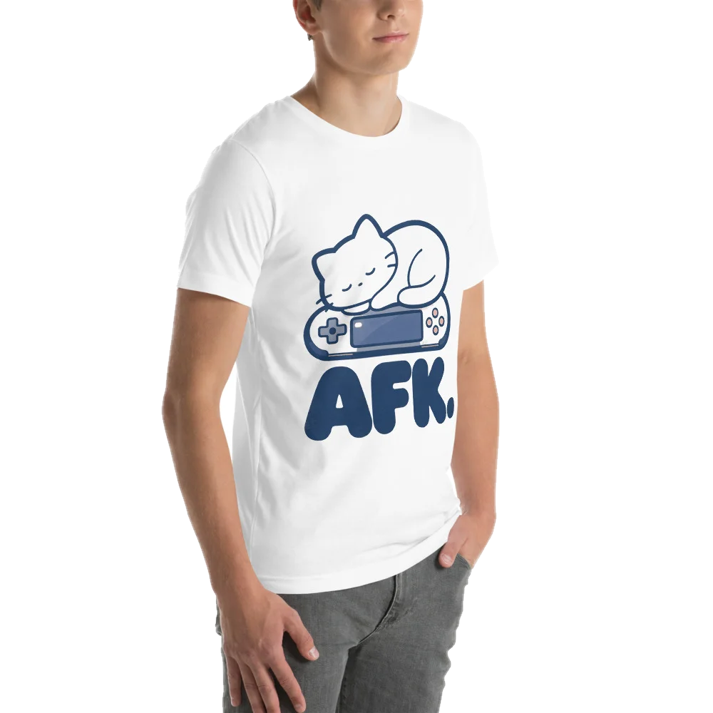 AFK Cat, seen from behind